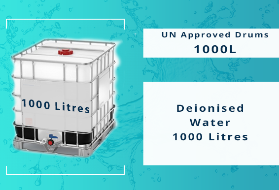 Deionised Water IBC 1000 Ltrs PC02